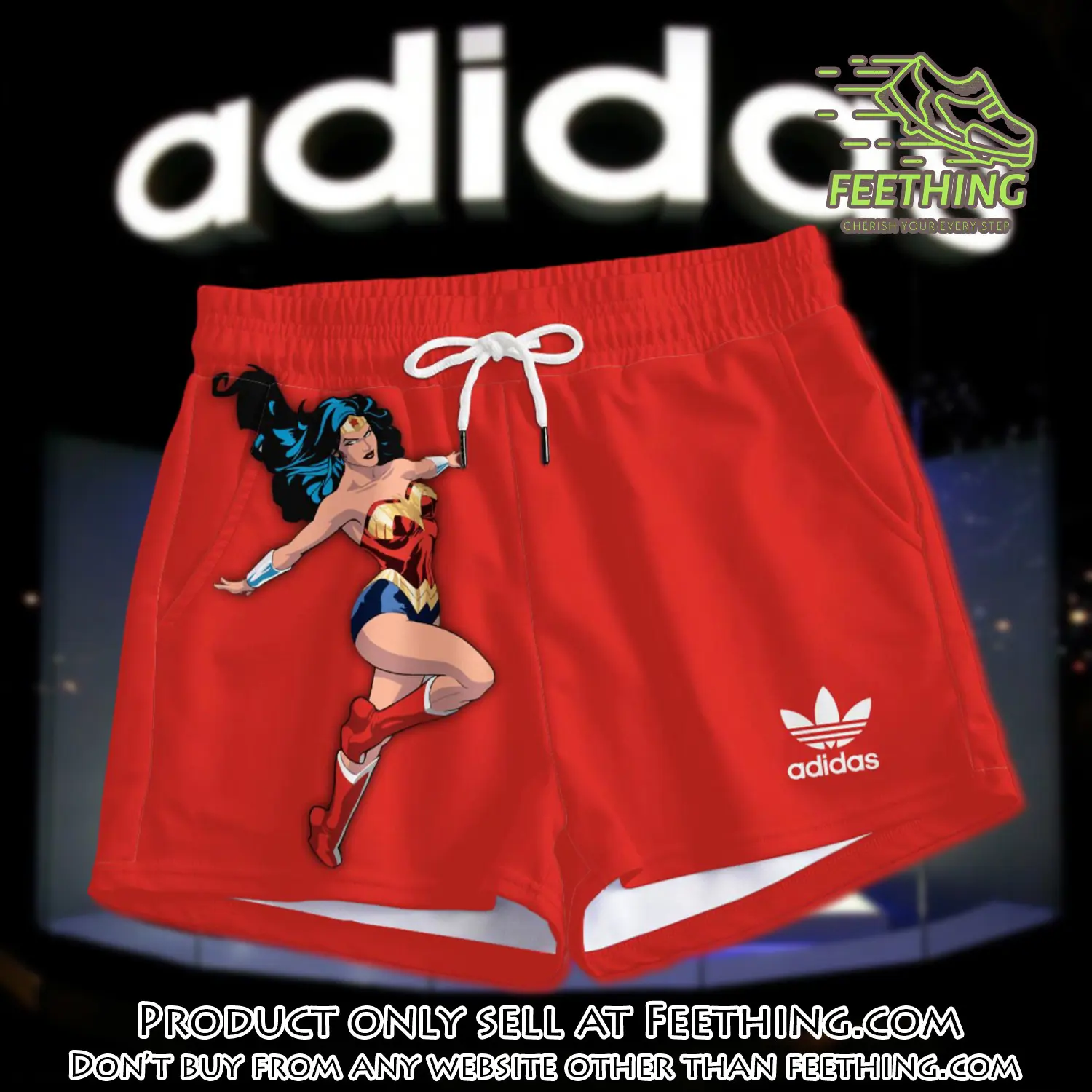 Premium wonder woman in adidas women shorts lady beach shorts wms1071 ft5937518
